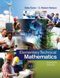 Cover image: Elementary Technical Mathematics 11th edition 9781285199191