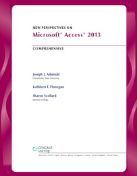 Cover image: New Perspectives on Microsoft Access 2013, Comprehensive 1st edition 9781305172623