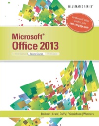 Cover image: MicrosoftOffice 2013 1st edition 9781285967363