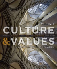 Cover image: Culture and Values: A Survey of the Western Humanities, Volume 1 8th edition 9781285458182