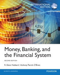 Cover image: Money, Banking and the Financial System,International Edition 2nd edition 9781292000183