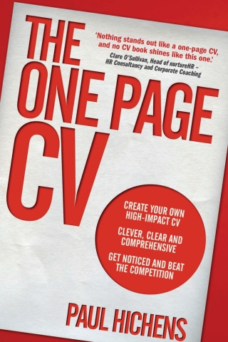 Cover image: The One Page CV 1st edition 9781292001470