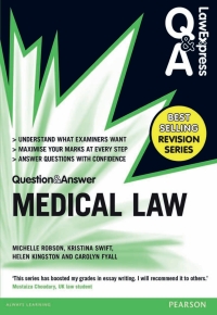 Cover image: Law Express Question and Answer: Medical Law 1st edition 9781292002897