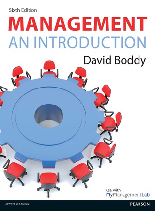 Cover image: Management 6th edition 9781292004242