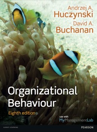 Cover image: Organizational Behaviour 8th edition 9780273774815