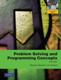 Imagen de portada: Problem Solving & Programming Concepts 9th edition 9780273752219