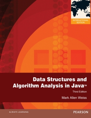 Cover image: Data Structures and Algorithm Analysis in Java International Edition 3rd edition 9780273752110