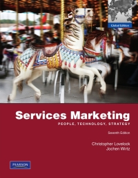 Cover image: Services Marketing, Global Edition 7th edition 9780273756064