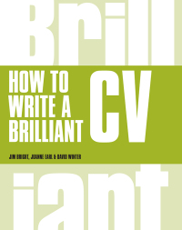 Cover image: How to Write a Brilliant CV 5th edition 9781292015378