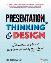 Omslagafbeelding: Presentation Thinking and Design 1st edition 9781292013572