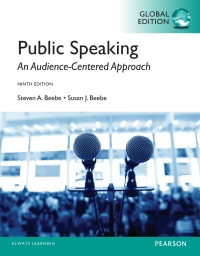 Cover image: Public Speaking: An Audience-Centered Approach, Global Edition 9th edition 9781292018393