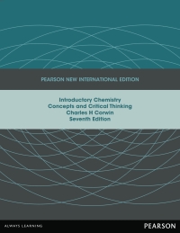 Cover image: Introductory Chemistry: Pearson New International Edition 7th edition 9781292020600