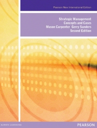 Cover image: Strategic Management: Pearson New International Edition 2nd edition 9781292020778