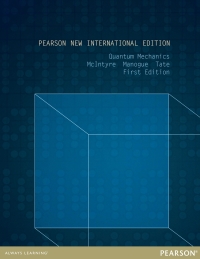 Cover image: Quantum Mechanics: Pearson New International Edition 1st edition 9781292020839