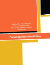 Immagine di copertina: Statistics: Pearson New International Edition 3rd edition 9781292021188