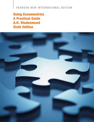 Cover image: Using Econometrics: Pearson New International Edition 6th edition 9781292021270