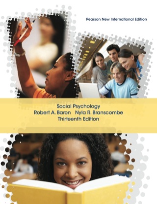 Cover image: Social Psychology: Pearson New International Edition 13th edition 9781292021447