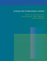 Cover image: Guide to Presentations: Pearson New International Edition 4th edition 9781292021546