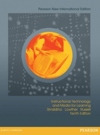 Cover image: Instructional Technology and Media for Learning: Pearson New International Edition 10th edition 9781292021997