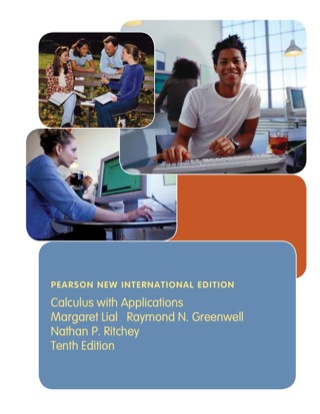 Cover image: Calculus with Applications: Pearson New International Edition 10th edition 9781292022109