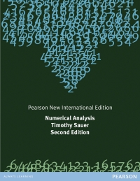 Cover image: Numerical Analysis: Pearson New International Edition 2nd edition 9781292023588