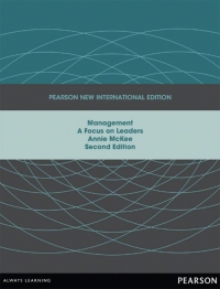 Cover image: Management: Pearson New International Edition 2nd edition 9781292023724