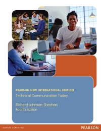 Cover image: Technical Communication Today: Pearson New International Edition 4th edition 9781292023731