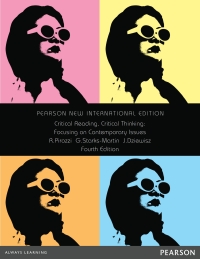 Cover image: Critical Reading Critical Thinking: Pearson New International Edition 4th edition 9781292023748