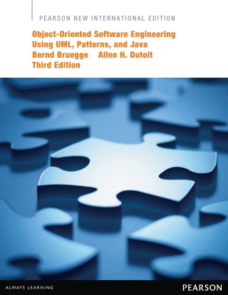 Cover image: Object-Oriented Software Engineering Using UML, Patterns, and Java: Pearson New International Edition 3rd edition 9781292024011