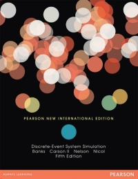 Cover image: Discrete-Event System Simulation: Pearson New International Edition 5th edition 9781292024370