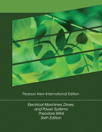 Titelbild: Electrical Machines, Drives and Power Systems: Pearson New International Edition 6th edition 9781292024585