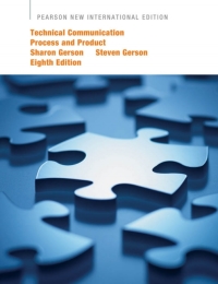 Cover image: Technical Communication: Pearson New International Edition 8th edition 9781292024653