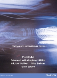 Cover image: Precalculus Enhanced with Graphing Utilities: Pearson New International Edition 6th edition 9780321795465