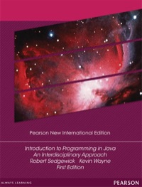 Cover image: Introduction to Programming in Java: Pearson New International Edition 1st edition 9781292025568