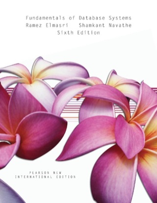 Cover image: Fundamentals of Database Systems: Pearson New International Edition 6th edition 9781292025605