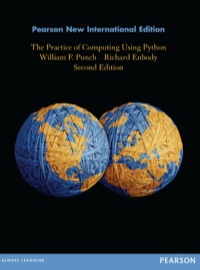 Omslagafbeelding: Practice of Computing Using Python, The: Pearson New International Edition 2nd edition 9781292025933