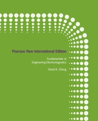Imagen de portada: Fundamentals of Engineering Electromagnetics: Pearson New International Edition 1st edition 9781292026589