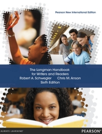 Imagen de portada: The Longman Handbook for Writers and Readers: Pearson New International Edition 6th edition 9781292040387