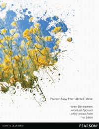 Cover image: Human Development: A Cultural Approach 1st edition 9781292039596