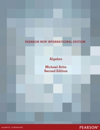Omslagafbeelding: Algebra: Pearson New International Edition 2nd edition 9781292027661