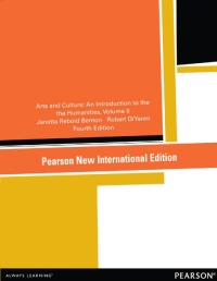 Titelbild: Arts and Culture: Pearson New International Edition 4th edition 9781292042442