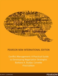 Imagen de portada: Conflict Management: Pearson New International Edition 1st edition 9781292039992