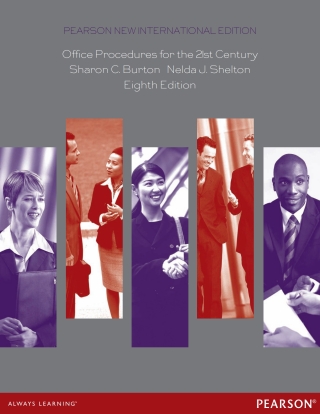 Cover image: Office Procedures for the 21st Century: Pearson New International Edition 8th edition 9781292042091