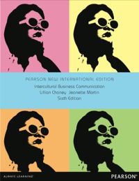 Cover image: Intercultural Business Communication: Pearson New International Edition 6th edition 9781292039664