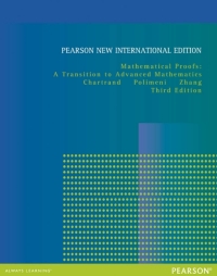 Imagen de portada: Mathematical Proofs: Pearson New International Edition 3rd edition 9781292040646