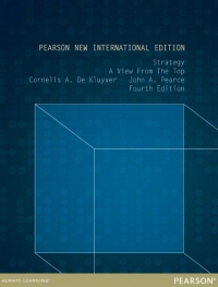 Imagen de portada: Strategy: Pearson New International Edition 4th edition 9781292040363