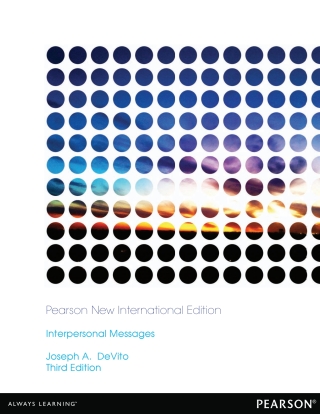 Imagen de portada: Interpersonal Messages: Pearson New International Edition 3rd edition 9781292027449