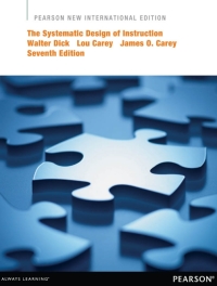 Imagen de portada: The Systematic Design of Instruction: Pearson New International Edition 7th edition 9781292041254