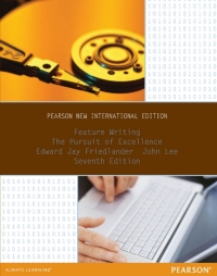 表紙画像: Feature Writing: The Pursuit of Excellence 7th edition 9781292042152