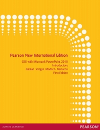 Imagen de portada: GO! with Microsoft PowerPoint 2010 Introductory: Pearson New International Edition PDF eBook 1st edition 9781292027029